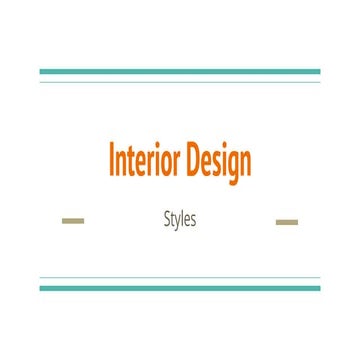 Interior Design Styles