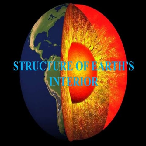 Interior of earth