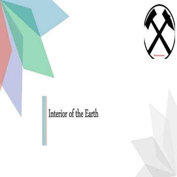 Interior of the earth