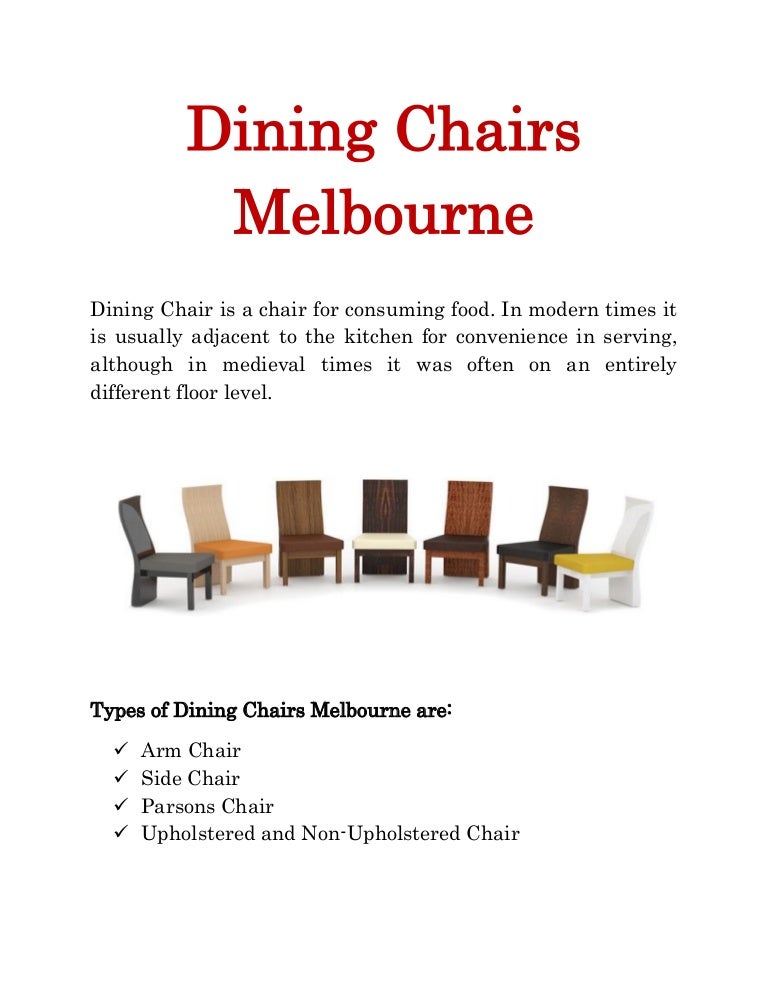 Dining Chairs Brisbane, Melbourne, Sydney