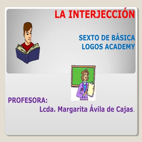 Interjección