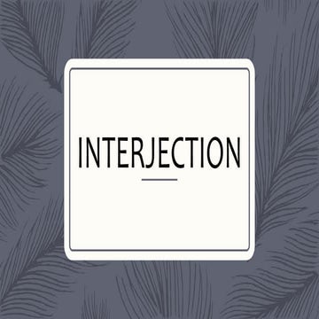 Interjection