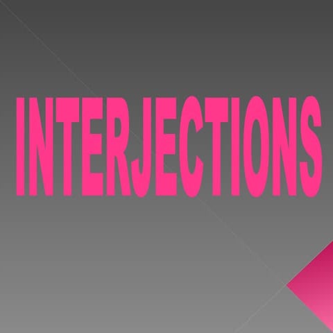 Interjunctions