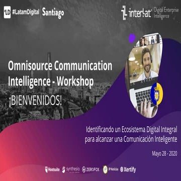 Presentación #LatamDigital Santiago de Chile| Mayo 2020