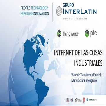 Inter latin ptc i-iot - viaje de transformación de la manufactura