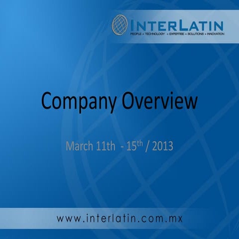 InterLatin Company Overview