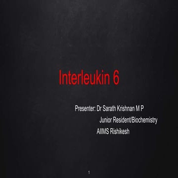 Interleukin 6