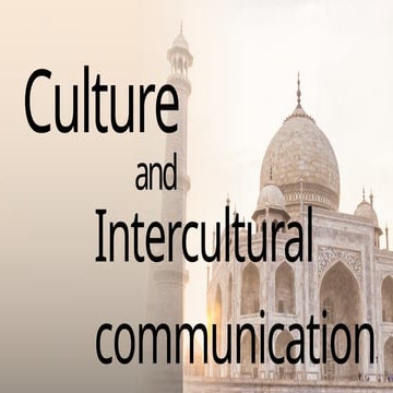 Purposive Communication : Communication in Multicultural Setting | PPTX