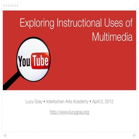 Exploring Instructional Use of Multimedia