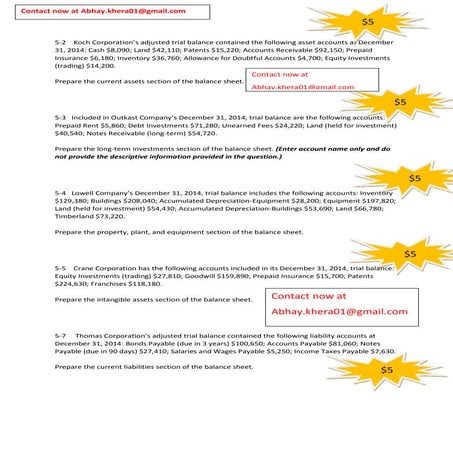 Intermediate accounting 15th edition cHAPTER 5 / 