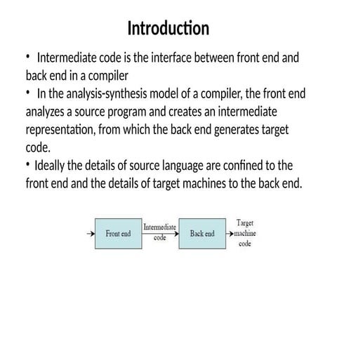 Comprehensive Guide to Intermediate Code and Three-Address Code in ...