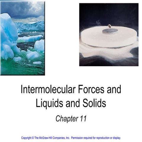 Intermolecular forces