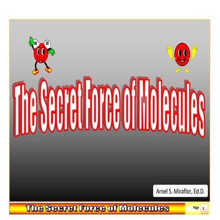 Intermolecular forces module