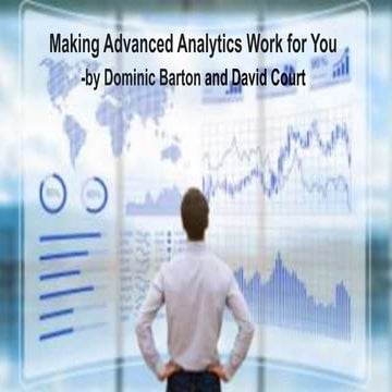 Data Analytics with Managerial Applications Internship