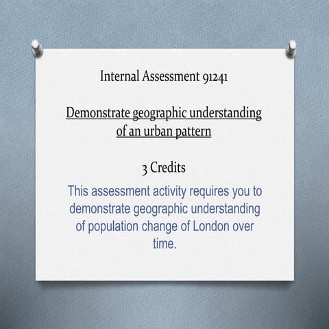 Internal assessment 91241 instructions