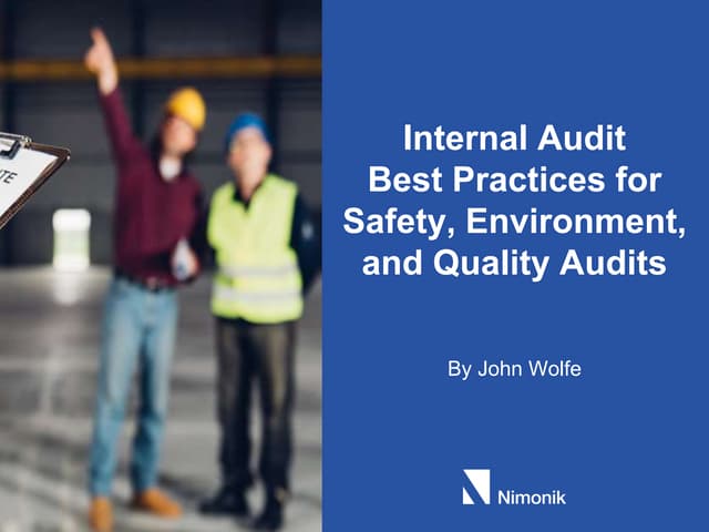 Internal Audit Best Practices for S...