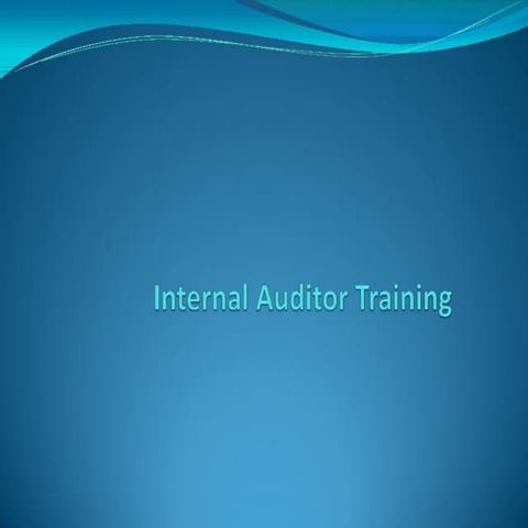 internal auditor ttttttttttttttttttraining.pptx