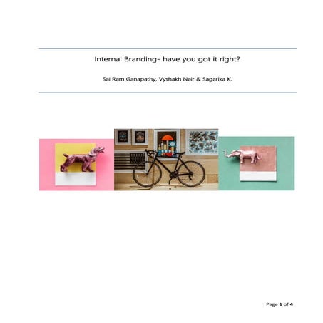 Internal branding: have you got it right?