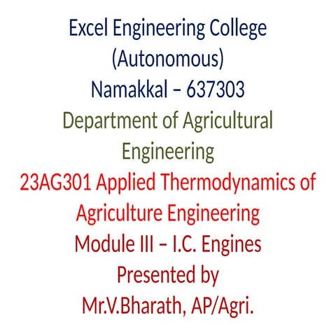 Module III INTERNAL COMBUSTION ENGINE.pptx