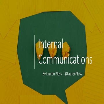 Internal comms - building guiding principles and choosing the right tools