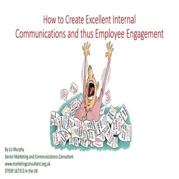 Internal communication and employer engagement 