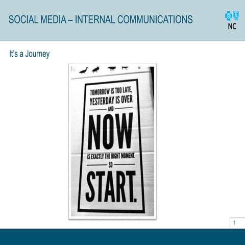 Improve Internal Communications using social media