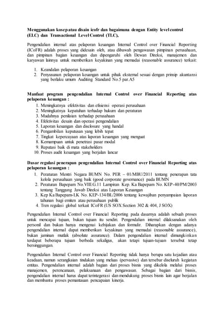 Buku Saku Desain dan Implementasi Internal Control over Financial ...