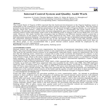 Audit Quality Control | PDF