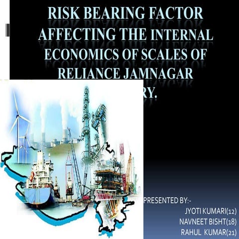 economics of scales of reliance jamnagar refinery