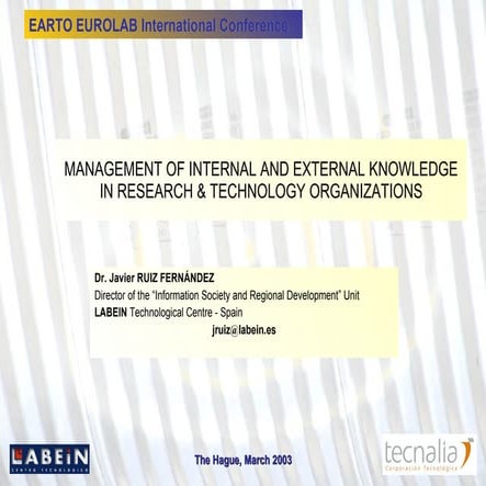 Internal &amp; External Km The Hague