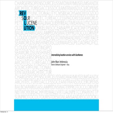 Internalizing location services with geo names