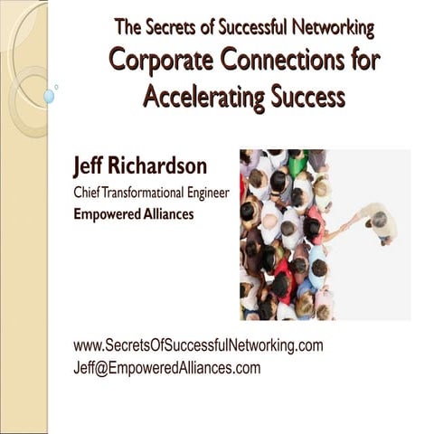 Internal Networking Workshop Slides