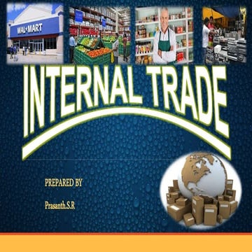 Internal trade