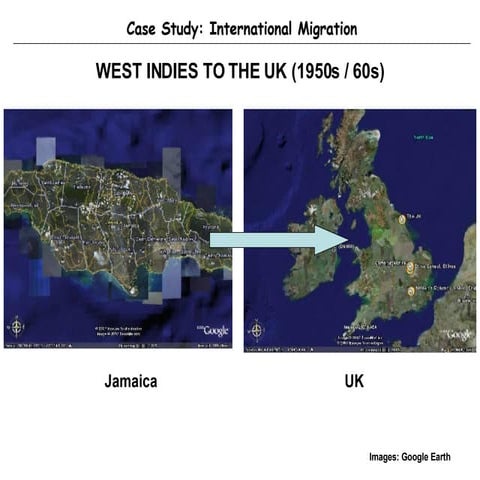 International and Internal Migration - the UK