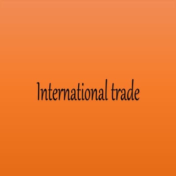 International-Trade.pptx