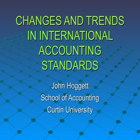 International accounting standards--By Akshay Samant