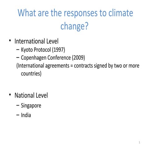 International agreements