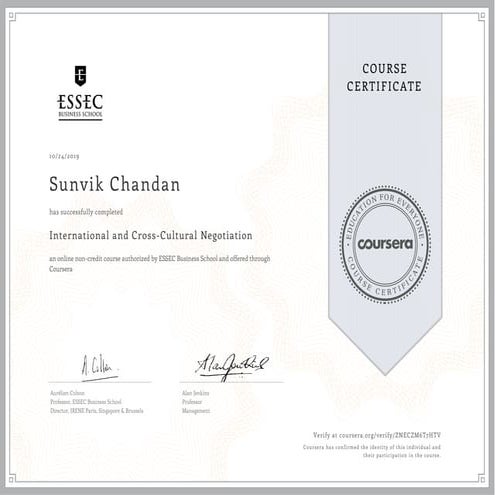International and cross cultural negotiation | PDF