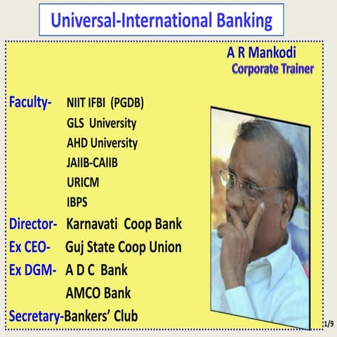 International banking