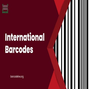 International Barcodes Knowledge You Should Understand