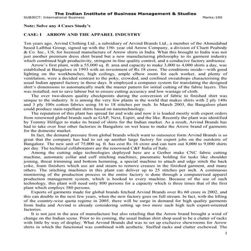 International business