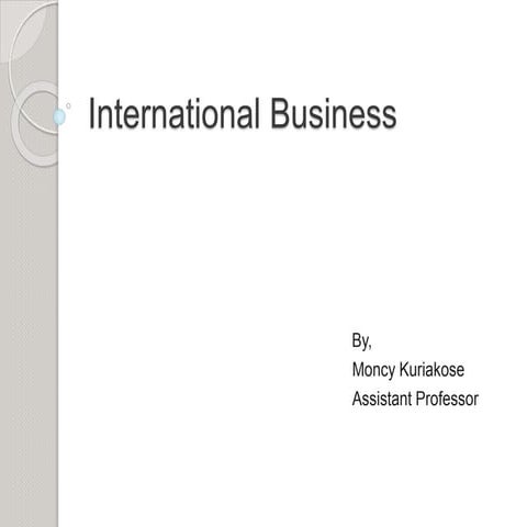 International business