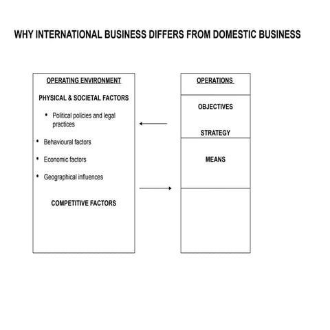 International Business Management and Factors