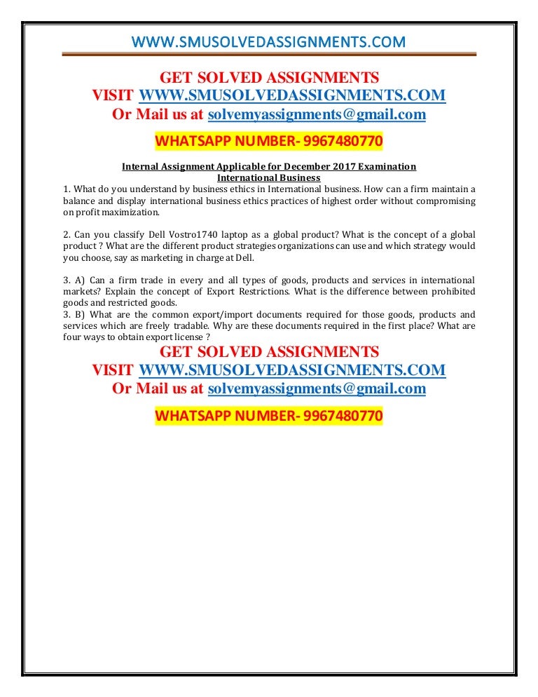 International business major image