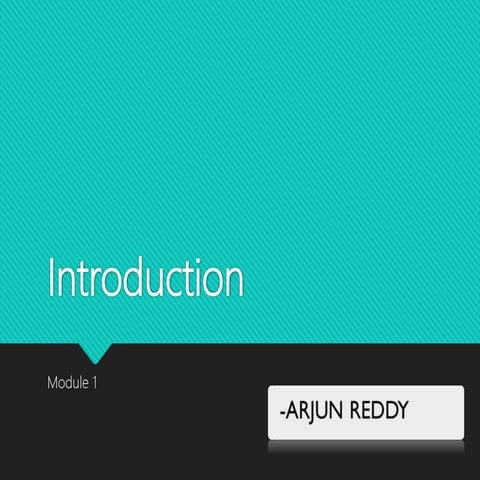International business module-1 by Nagarjun Reddy