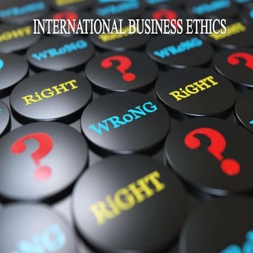 International business ethics