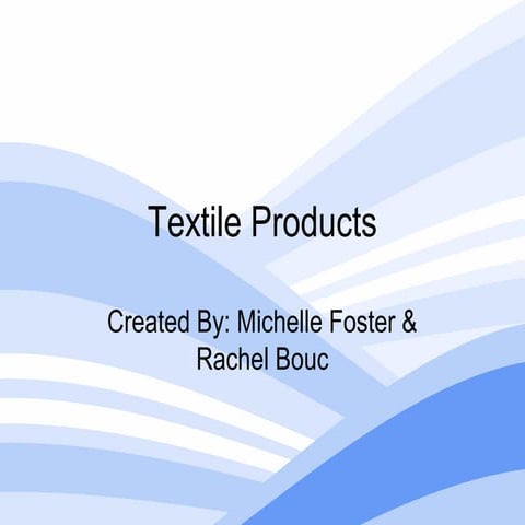 International business project   textile