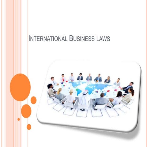 ‌International bussiness law