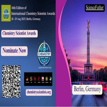 International Chemistry Scientist Awards