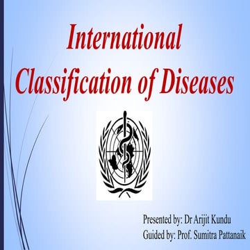International classification of diseases ak | PPT